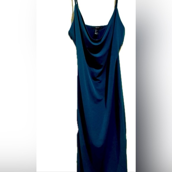Forever 21. Dress. Size large. Teal color. NWT - Picture 1 of 5